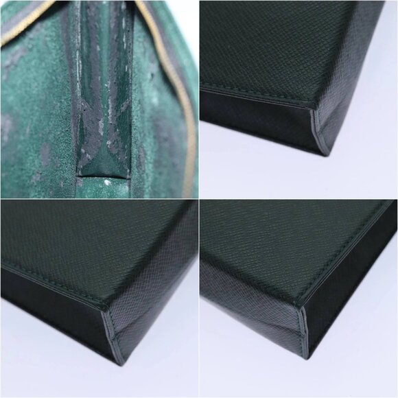 LOUIS VUITTON Taiga Posh Toilet 25 Pouch SPO Epicea LV Auth 83279 - Picture 14 of 14